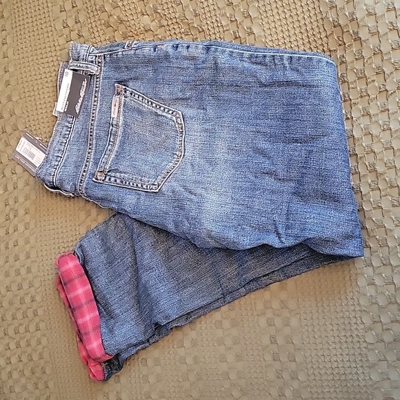 Eddie Bauer Jeans Nwt Eddie Bauer Relaxed Boyfriend Flannel Lined
